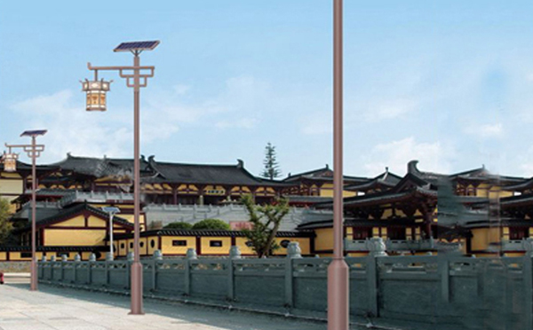 抗风型札达太阳能路灯：保障稳定照明不受风害